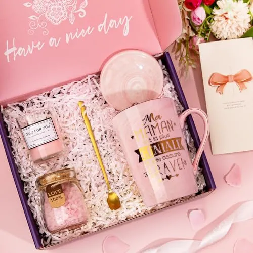 Wellness-Geschenkbox mit Marmortasse für Mama – Bild 3