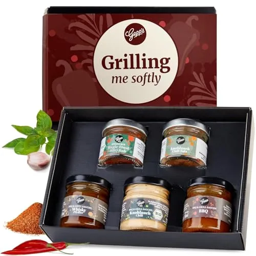 Grill-Probierbox mit Gewürzen & Saucen für Grillfans – Bild 2