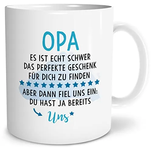 Tasse mit Spruch für Opa – Geschenk zu Weihnachten – Bild 2