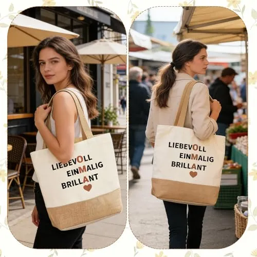 Tasche mit Schriftzug für Oma – Geschenk zum Geburtstag – Bild 3