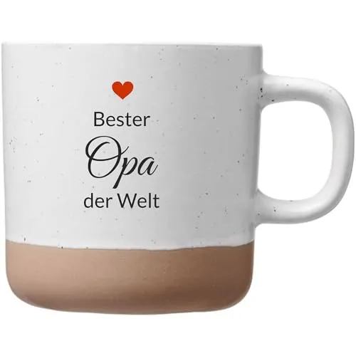 Kaffeetasse „Beste Oma der Welt“ mit rotem Herz – Bild 2