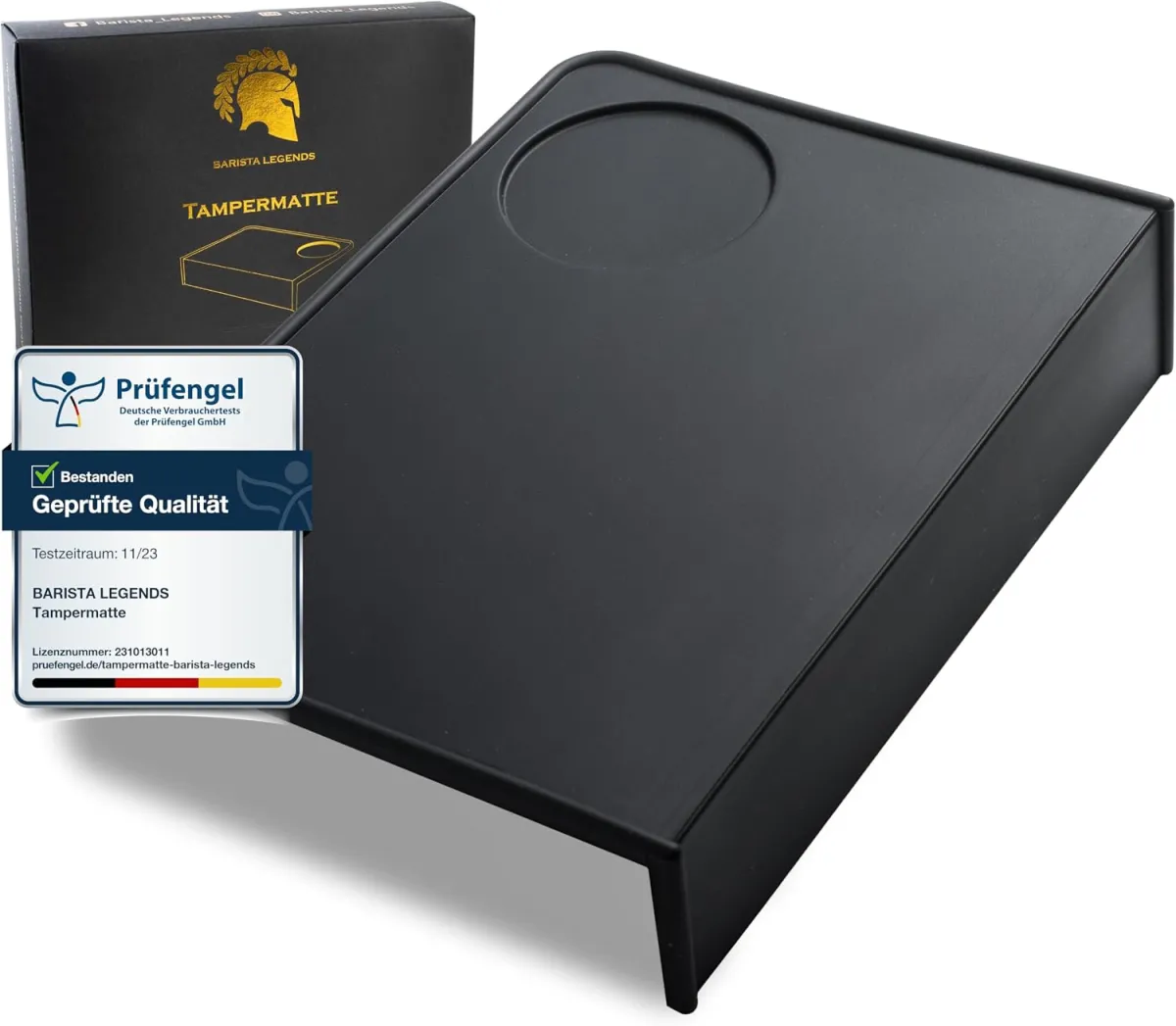 Tampermatte aus Silikon für Siebträger-Fans