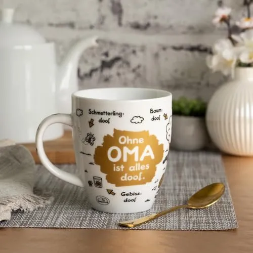 Sheepworld-Tasse „Ohne Oma ist alles doof“ für Omas – Bild 3