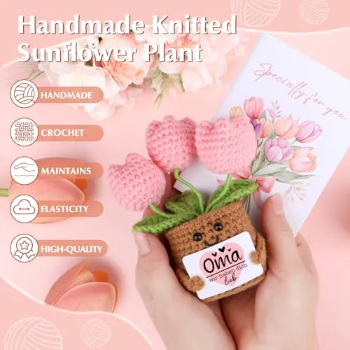 Geschenkset für Oma mit Tasse, Kerze und Tulpe – Bild 3