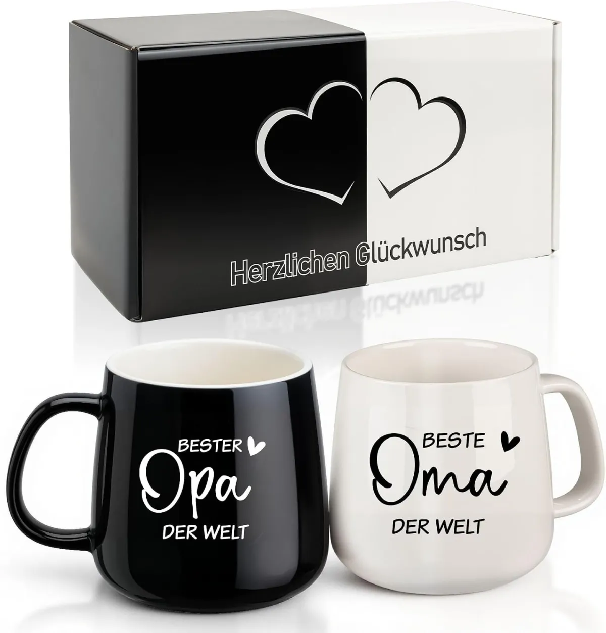 Tassen-Set für Oma und Opa – liebevolles Geschenk