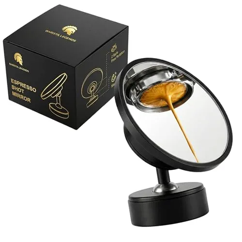Espresso-Spiegel für Siebträger – Geschenk für Kaffeefans – Bild 2
