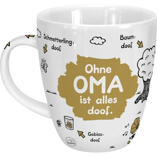 Sheepworld-Tasse „Ohne Oma ist alles doof“ für Omas – Bild 2