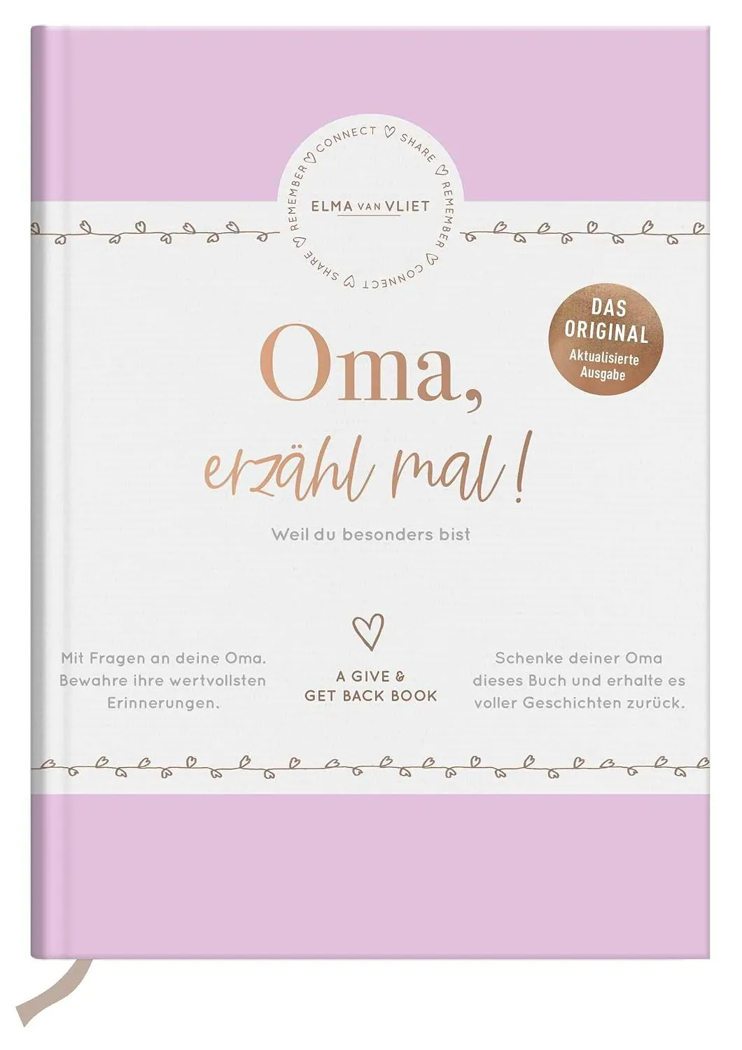 Erinnerungsbuch „Oma, erzähl mal!“ – Geschenk für Großmütter