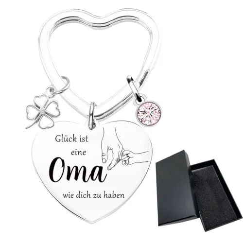 Schlüsselanhänger für Oma – kleines Geschenk vom Enkelkind – Bild 3