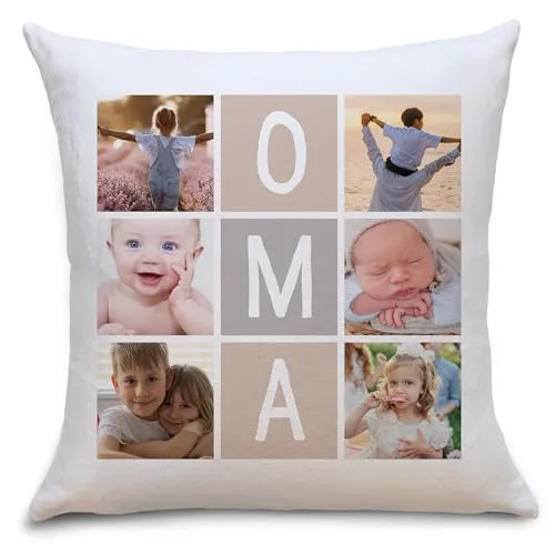 Fotokissen für Oma mit 6 eigenen Fotos gestalten – Bild 2