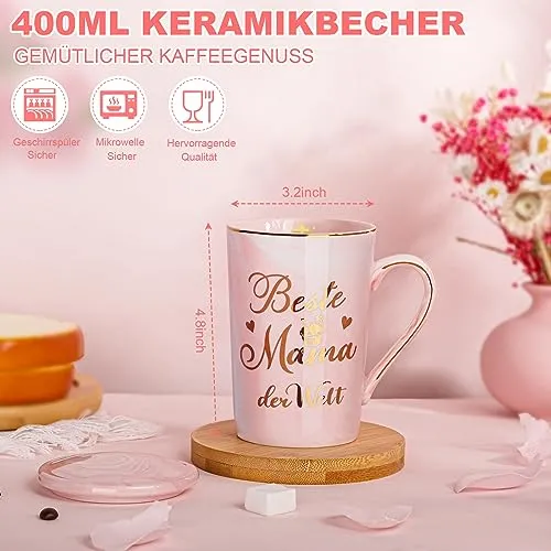 Geschenkbox für Mama mit Tasse und Spa-Set zum Geburtstag – Bild 3
