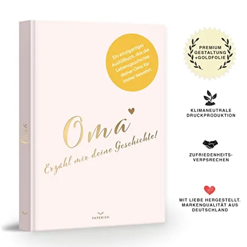 Erinnerungsbuch für Oma – Geschenk zum Selbstausfüllen – Bild 3