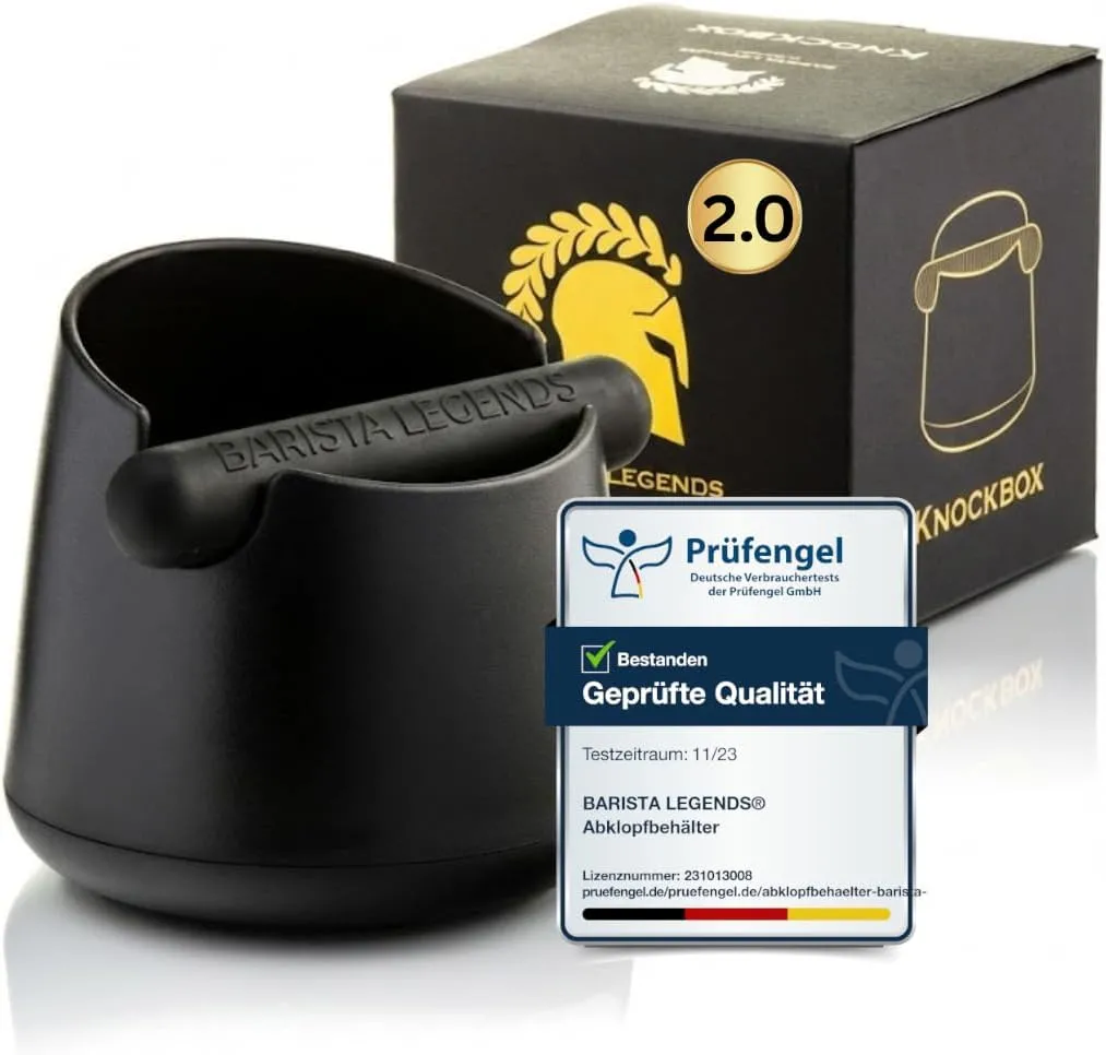 Abklopfbehälter für Siebträger – Geschenk für Kaffeefans