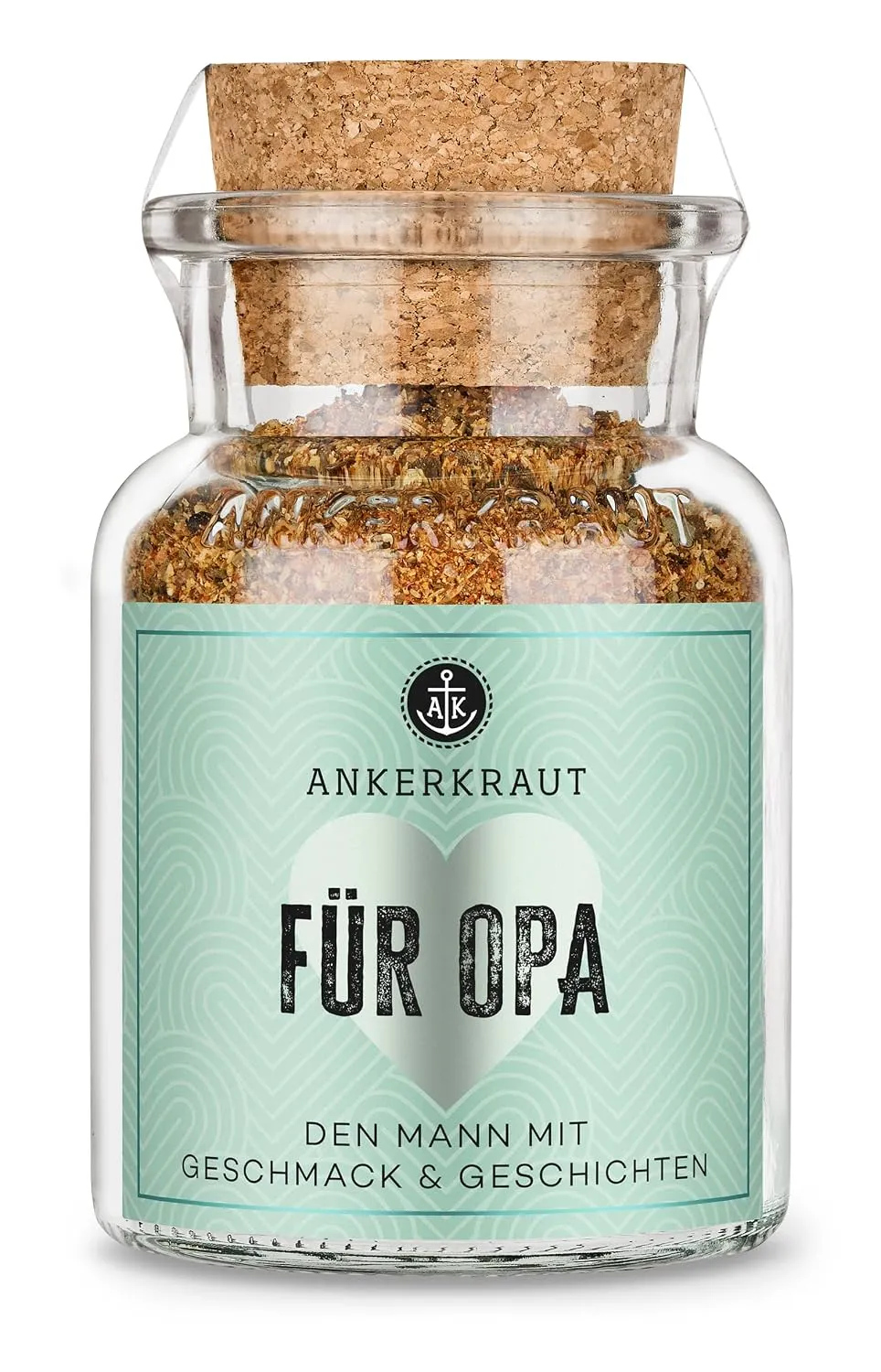 Ankerkraut Gewürz für Opa im Korkenglas, passend zur Einweihung