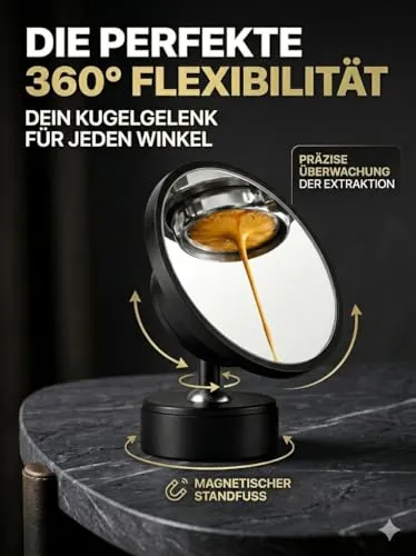 Espresso-Spiegel für Siebträger – Geschenk für Kaffeefans – Bild 3