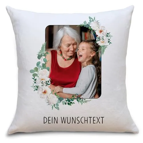 Fotokissen mit eigenem Bild – persönliches Geschenk für Oma – Bild 2