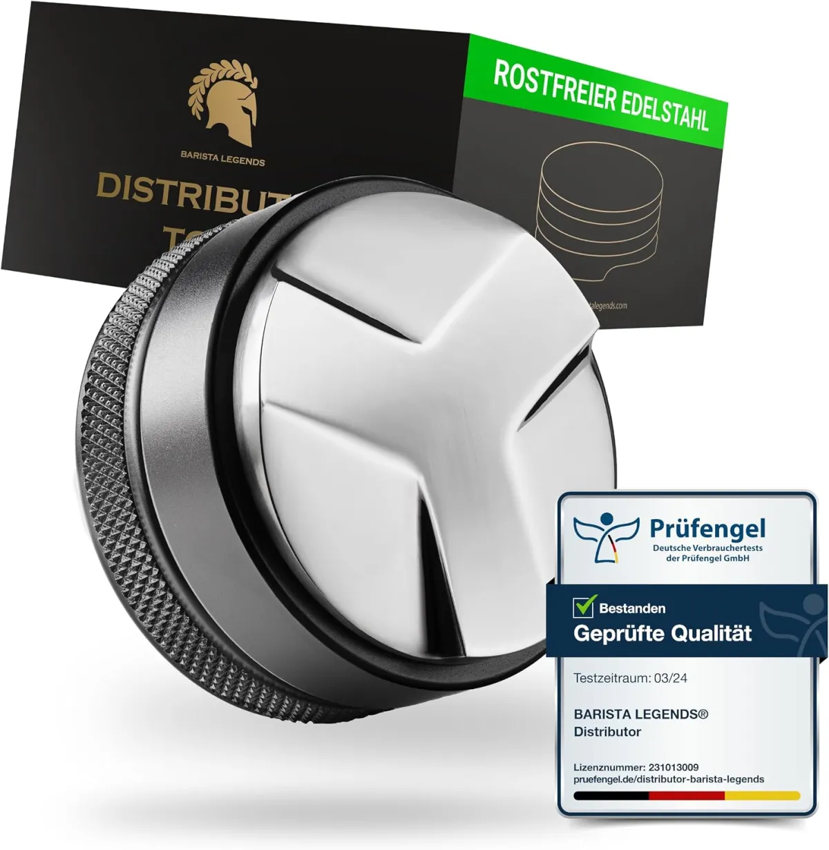 Espresso-Distributor 54 mm für Siebträger-Fans
