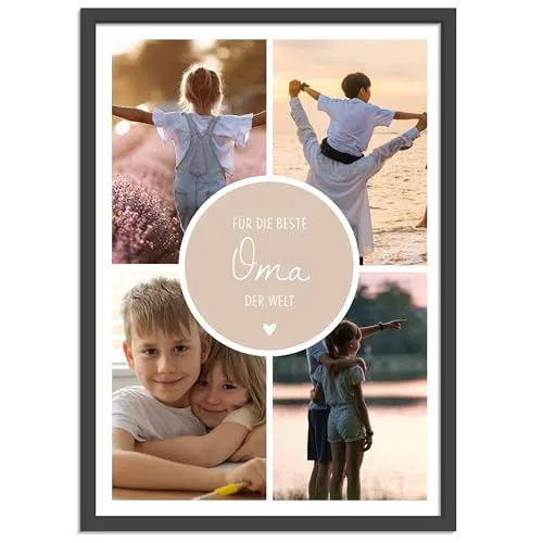 Personalisiertes Fotobild für Oma – Geschenk zum Geburtstag – Bild 2