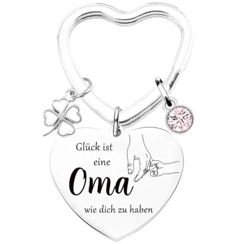 Schlüsselanhänger für Oma – kleines Geschenk vom Enkelkind – Bild 2