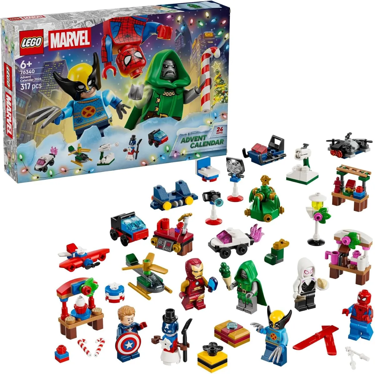 LEGO Marvel Adventskalender 2026 für Superhelden-Fans