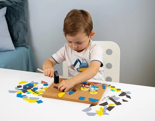 Hammerspiel mit Baustellen-Motiven für Kinder ab 3 – Bild 3