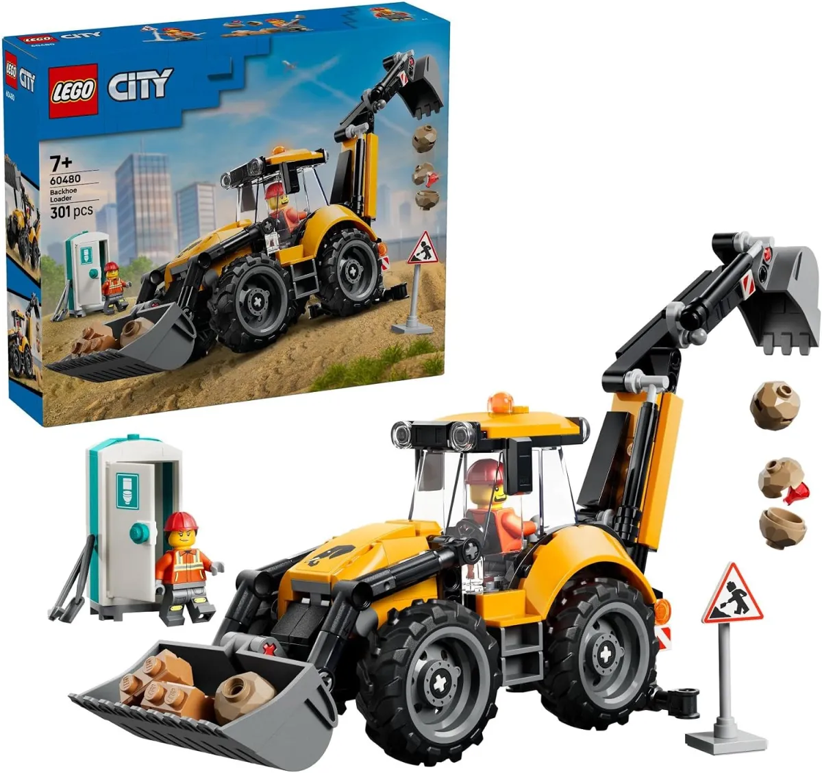 LEGO City Baggerlader – Baustellen-Set für Kinder ab 7