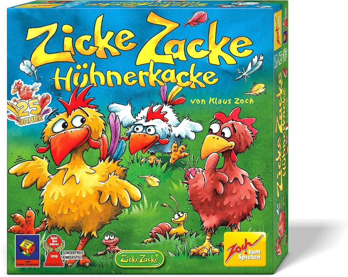 Zicke Zacke Hühnerkacke – Kinderspiel ab 4 Jahren