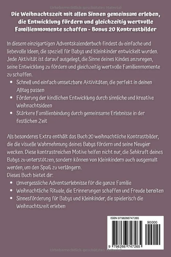 Adventskalender-Buch für Babys und Kleinkinder bis 2 – Bild 3