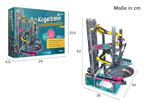 Kugelbahn-Adventskalender zum Selberbauen für Kinder – Bild 3