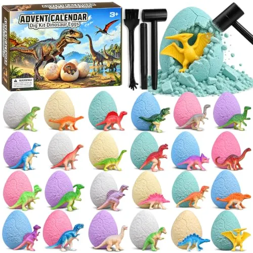 Dino-Adventskalender zum Ausgraben für Kinder – Bild 2