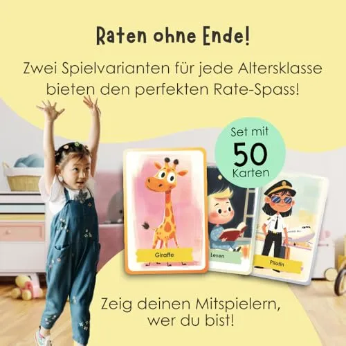 Pantomime-Spiel für Kinder ab 4 – Geschenk zum Geburtstag – Bild 3
