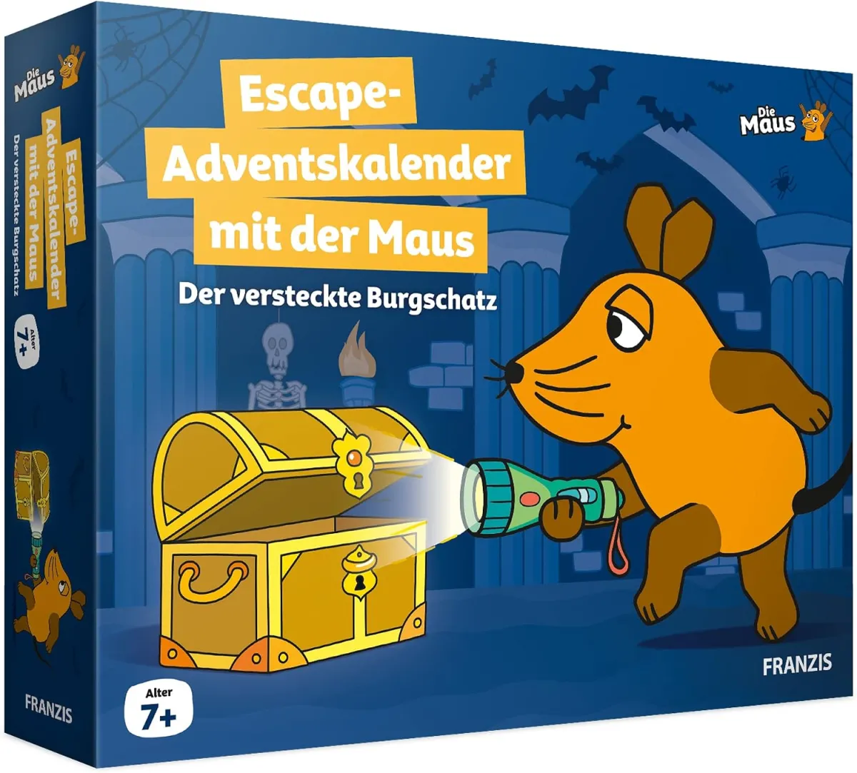 Rätsel-Adventskalender mit der Maus für Kinder ab 7