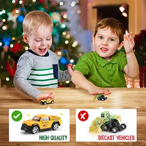 Auto-Adventskalender für Kinder – Baustellenfahrzeuge – Bild 3