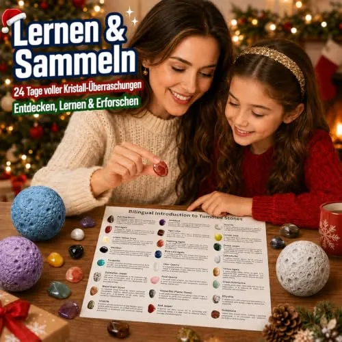 Edelstein-Adventskalender zum Ausgraben für Kinder – Bild 3