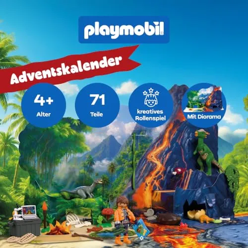Dino-Adventskalender für Kinder ab 4 – Expedition im Urwald – Bild 3
