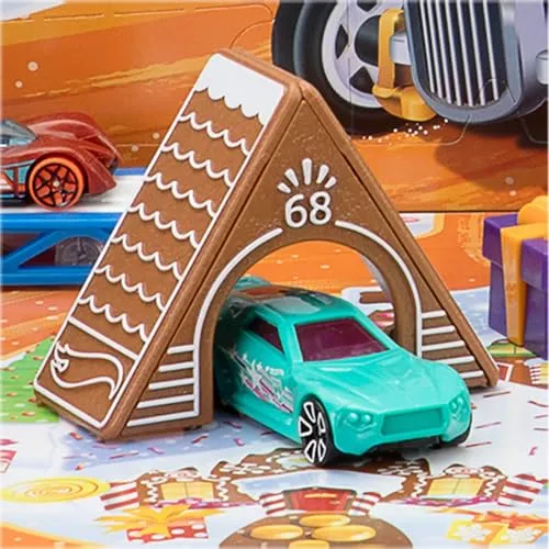 Hot Wheels Adventskalender für Autofans ab 3 Jahren – Bild 3