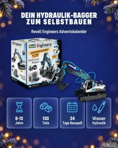 Bagger-Adventskalender zum Bauen – für Technikfans – Bild 3