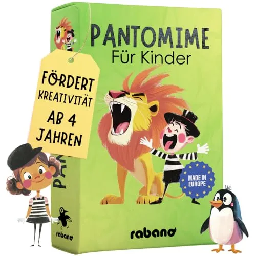 Pantomime-Spiel für Kinder ab 4 – Geschenk zum Geburtstag – Bild 2