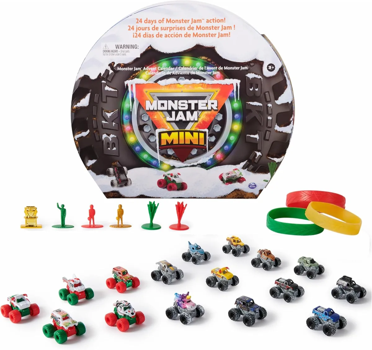 Monster Jam Adventskalender – Mini-Trucks für Kinder ab 3
