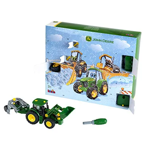 John Deere Traktor-Adventskalender zum Bauen ab 3 Jahren – Bild 2