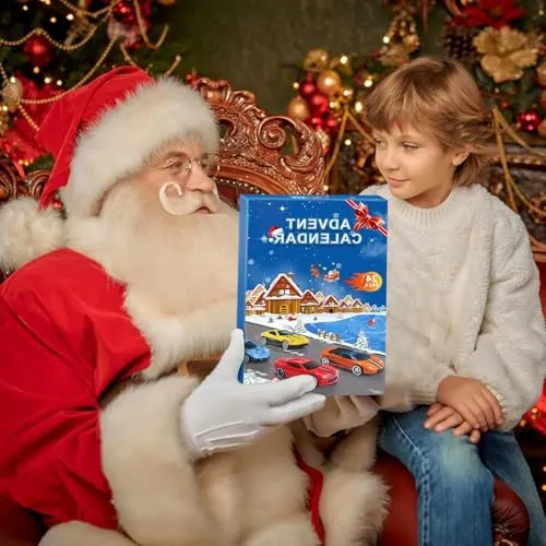 Auto-Adventskalender für Kinder – Rennwagen zum Sammeln – Bild 3