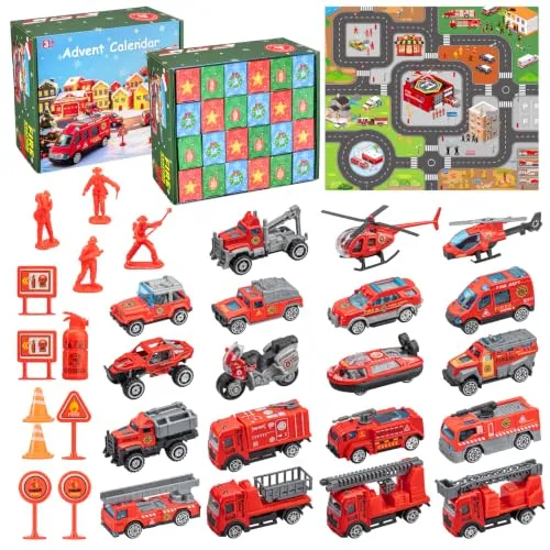 Feuerwehr-Adventskalender für Kinder ab 3 Jahren – Bild 2