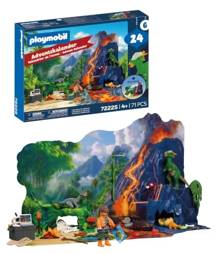 Dino-Adventskalender für Kinder ab 4 – Expedition im Urwald – Bild 2