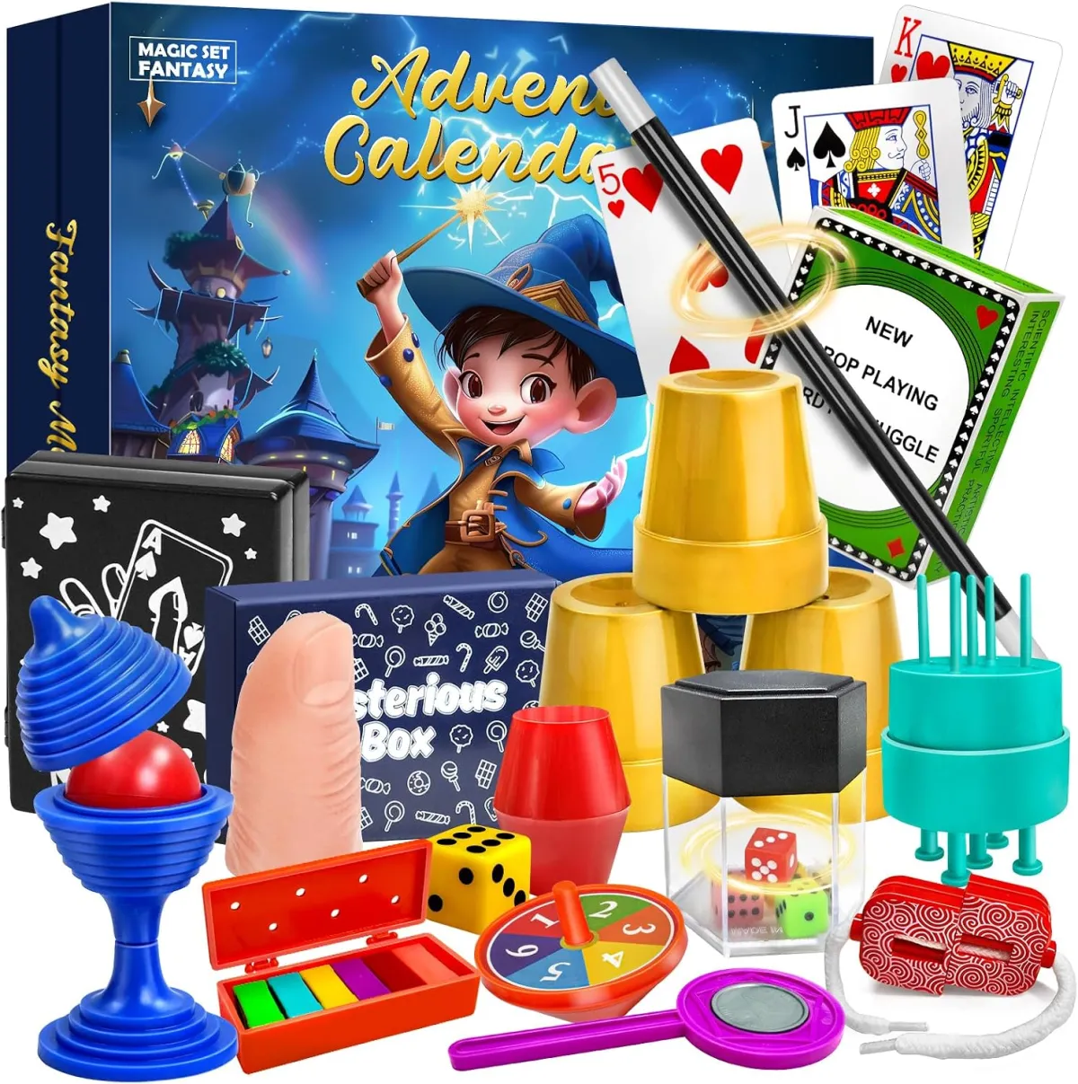 Zauber-Adventskalender für Kinder mit Video-Anleitungen