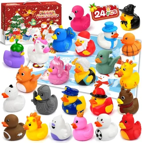 Quietscheentchen-Adventskalender für Kleinkinder ab 1 Jahr – Bild 2
