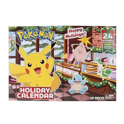 Pokémon-Adventskalender mit Figuren für Kinder – Bild 2