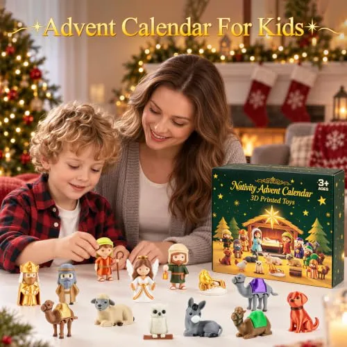 Krippenfiguren-Adventskalender für Kinder ab 3 Jahren – Bild 3
