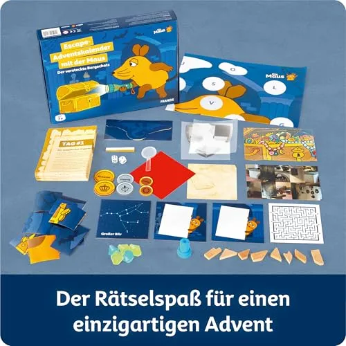 Rätsel-Adventskalender mit der Maus für Kinder ab 7 – Bild 3