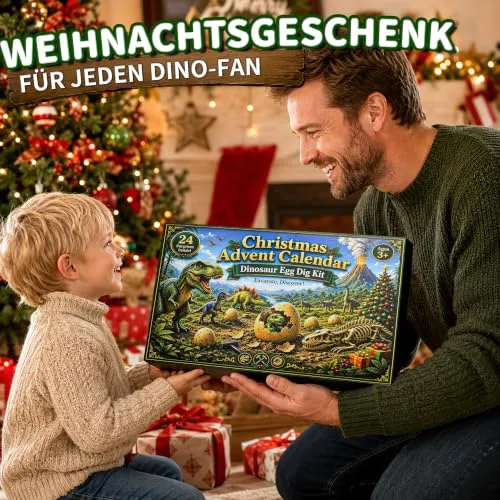 Dino-Adventskalender für Kinder zum Ausgraben und Spielen – Bild 3