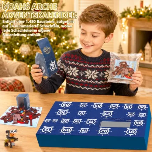 Arche-Noah-Adventskalender zum Bauen für Kinder ab 6 – Bild 3
